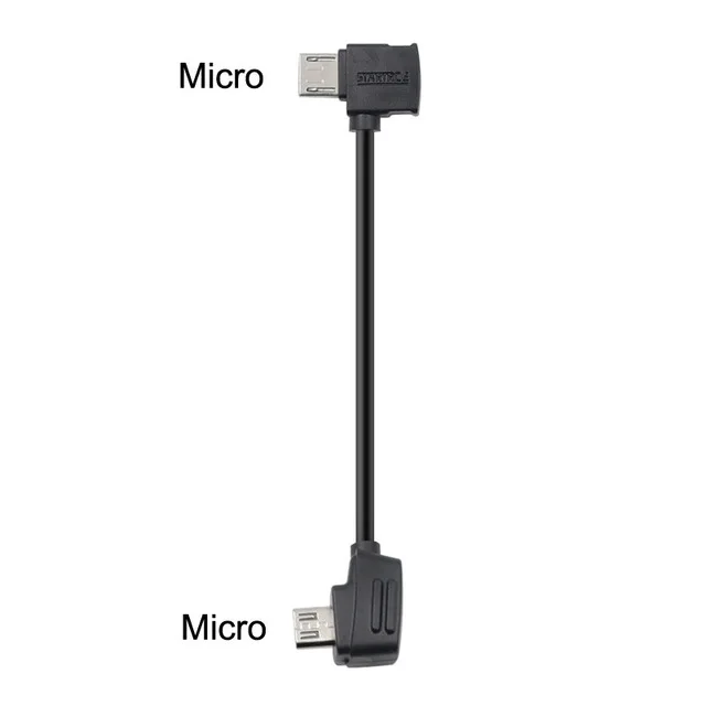 10cm Micro Для DJI Mavic 2/MINI/pro/Air/spark контроллер/samsung/i телефонный стол Micro USB подходит для IOS type-c OTG кабель для передачи данных 10 см/30 см - Цвет: 10cm Micro