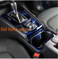 for cx 5 2017 2020 gear shift panel cover stainless steel cup frame center console protect case trim accessories decoration