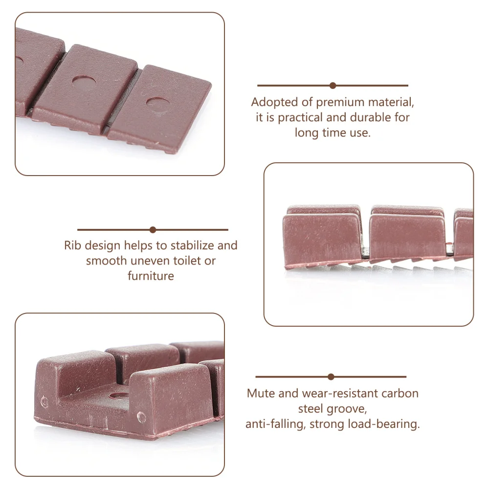 

30Pcs ABS Furniture Leveling Shims Construction Shims Furniture Accessories