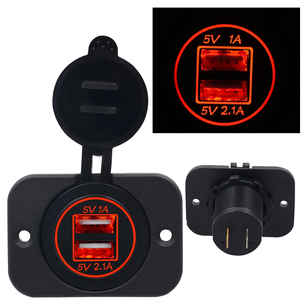 CARPRIE автомобильные Сменные устройства горячая Распродажа 5 в 3 1 А двойное USB