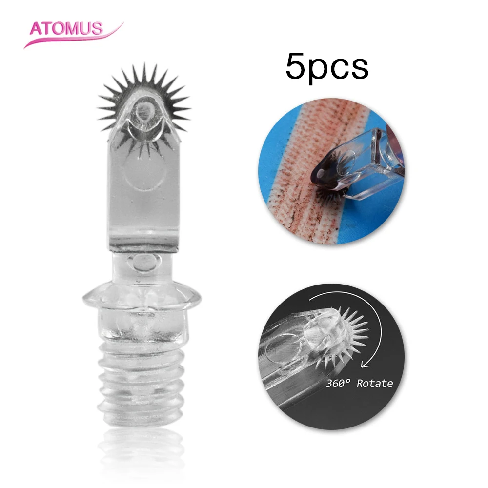 Новейшие одноразовые роликовые микроблейдинг иглы тату бровей туман вышивка Pin