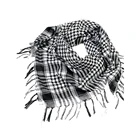 Походные шарфы для активного отдыха 100x100 см, Военная Арабская тактическая Женская шаль, головной платок с кисточкой для мужчин, женщин, мужчин, бандана, шарф, маска