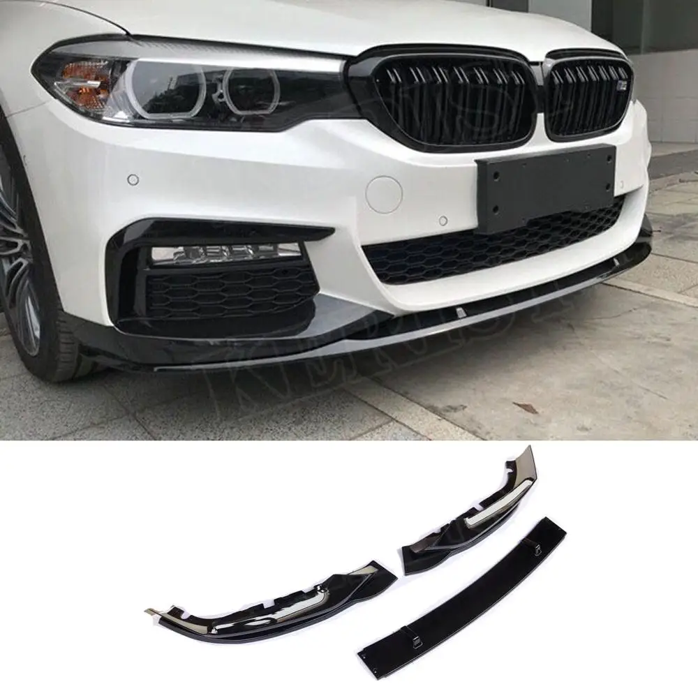 

ABS передний спойлер 3 шт подбородок для bmw 5 серии g30 g38 2017-up Автомобильный Стайлинг