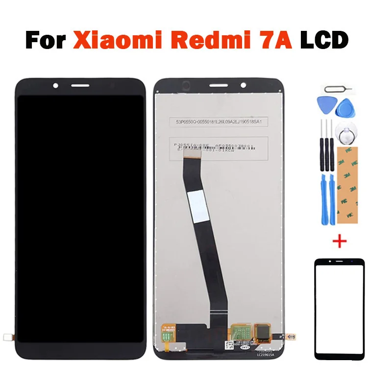 100% протестированный 5 45 дюймовый ЖК дисплей для Xiaomi Redmi 7a сенсорный экран + рамка