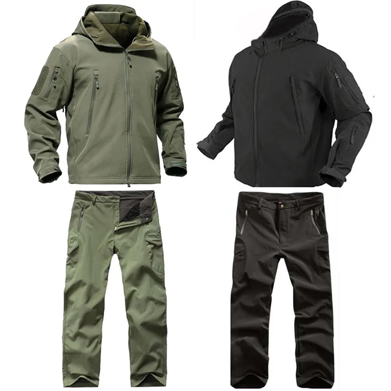 

Tactical Softshell TAD Jacket Men Military Uniform Outdoor Sport Hiking Hunting Clothes Waterproof Windproof Jacket Or Pants