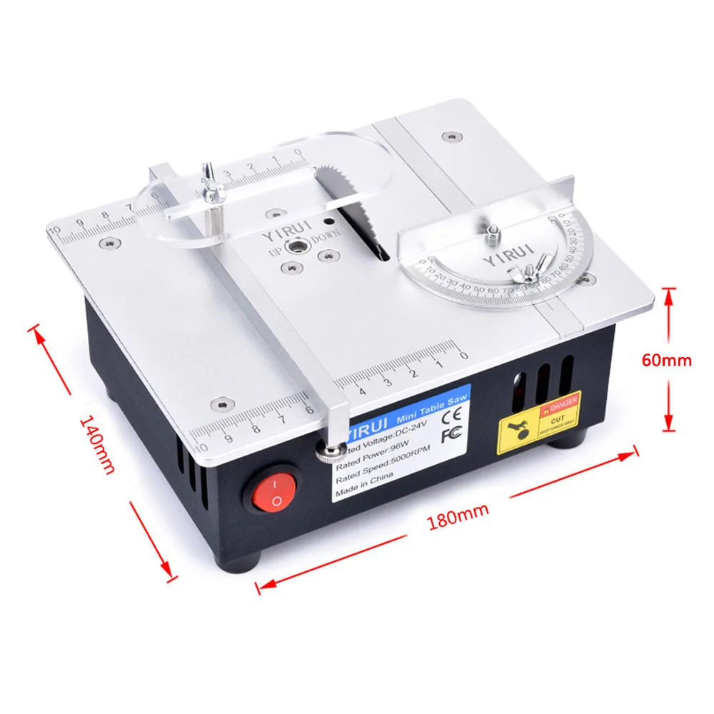 

Mini Multifunctional Table Saw Electric Desktop Saws Small Household DIY Cutting Tool Woodworking Bench Lathe Machine Tools