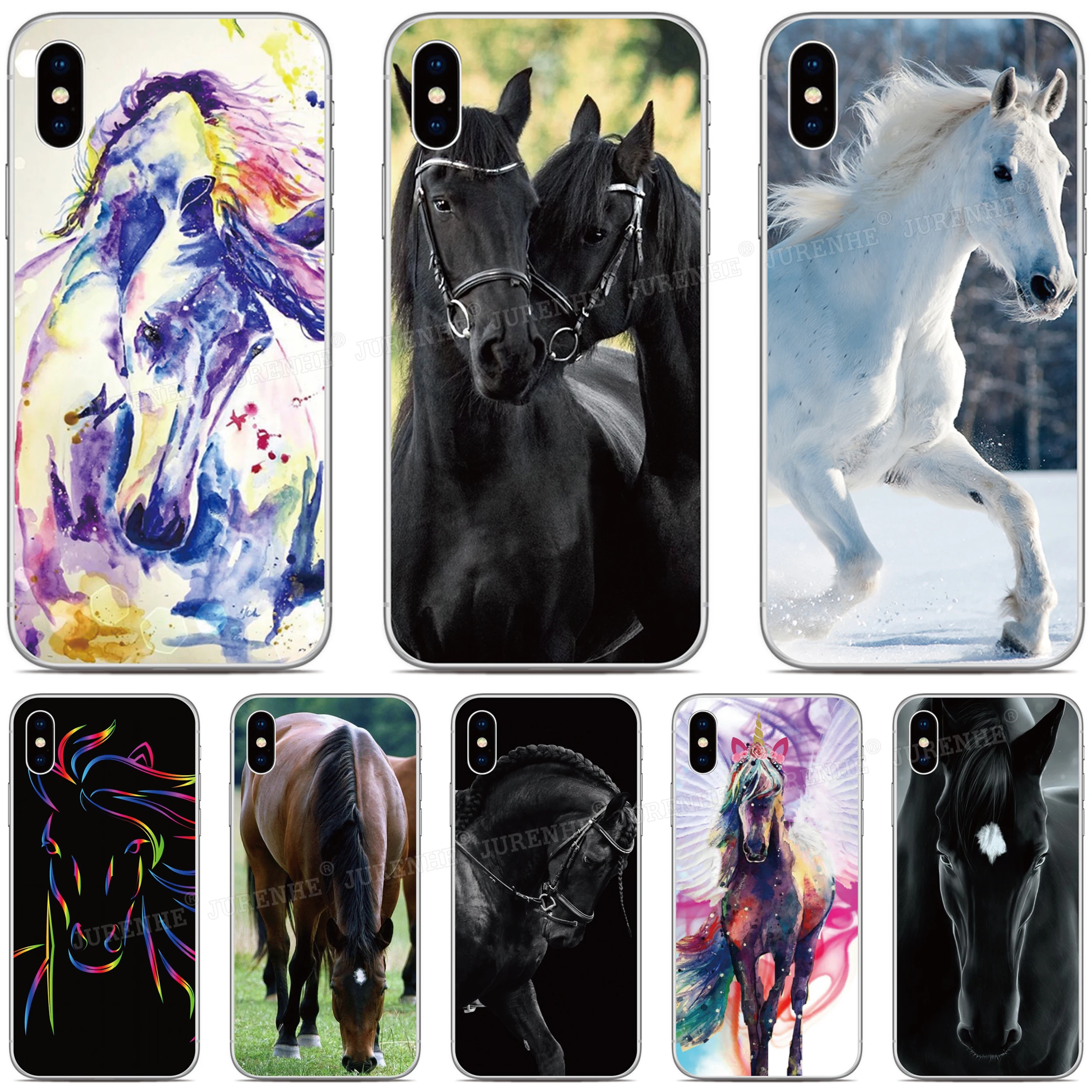 

Soft TPU Running Horse Phone Case For Alcatel 1L 1S 3L 2021 1 3C 1C 1X 1V 3V 3X 2019 1A 1B 1SE 2020 Silicone Back Cover