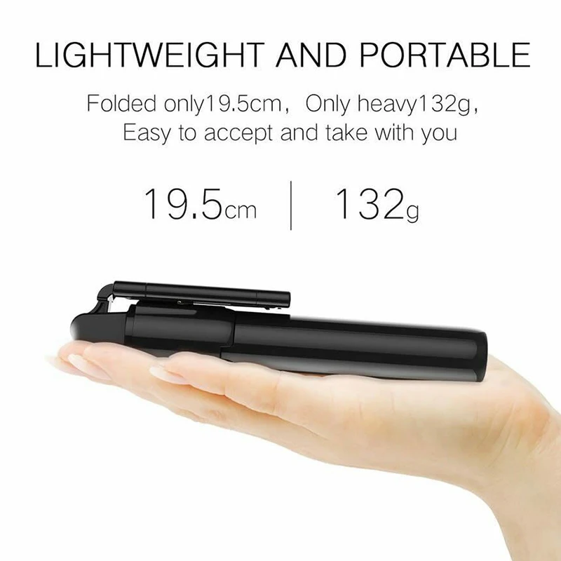 

Wireless Bluetooth Selfie Stick Phone Holder Shutter Remote Portable Extendable Tripod DJA88