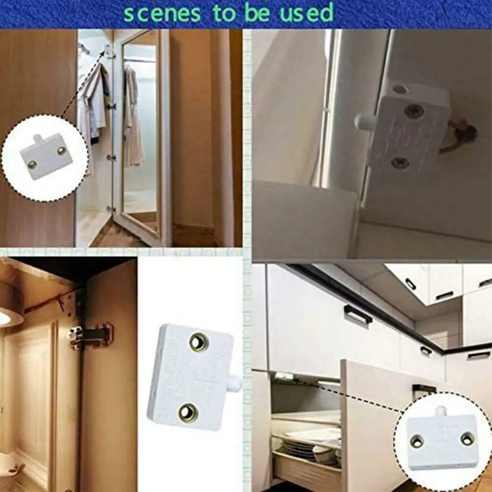 

Touch Automatic Reset Switch Wardrobe Cabinet Light Switch Door Control Switch