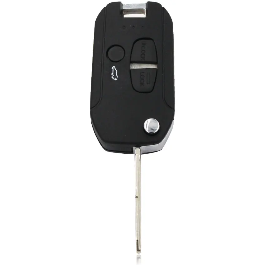 Модифицированный Чехол брелок для телефона с 3 кнопками MITSUBISHI OUTLANDER WARRIOR и больше