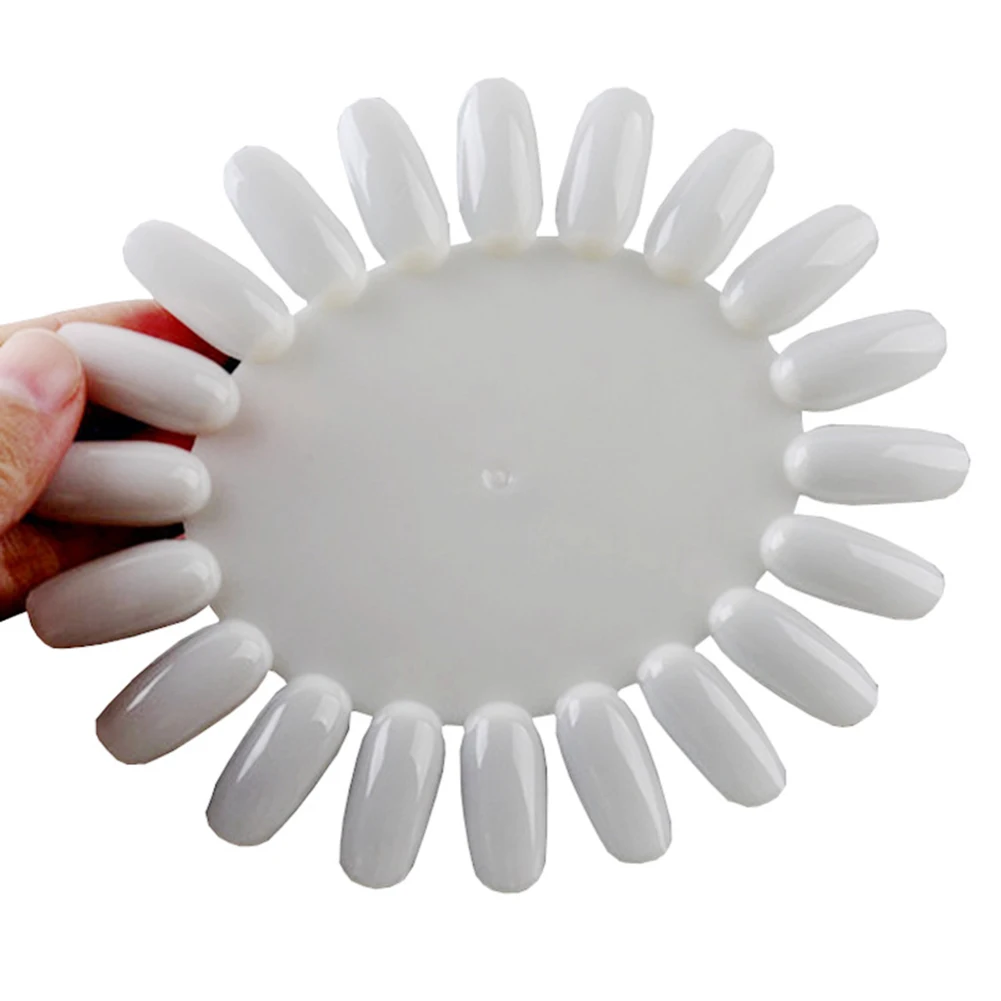 Форма с накладными наконечниками 20 цветов для маникюра штамп шаблон инструмент