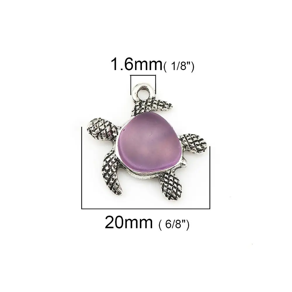 DoreenBeads модный сплав на основе цинка и смола океанская подвеска морская черепаха