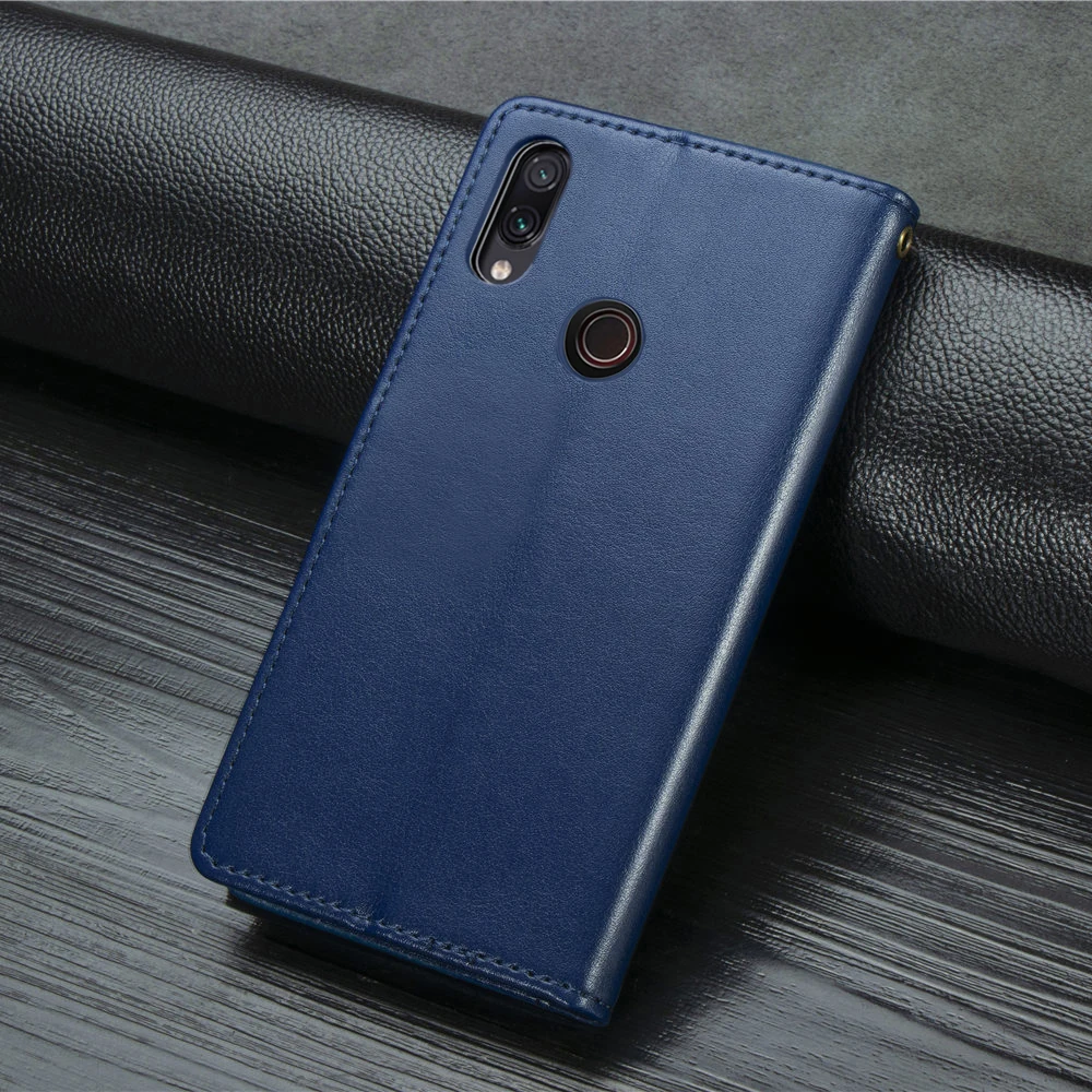 Модный кожаный флип-чехол для Xiaomi mi A3 Lite Red mi 5 Plus 6 6A 7A K20 Pro Note 7 Pro кошелек чехол с карманом для карт Coque
