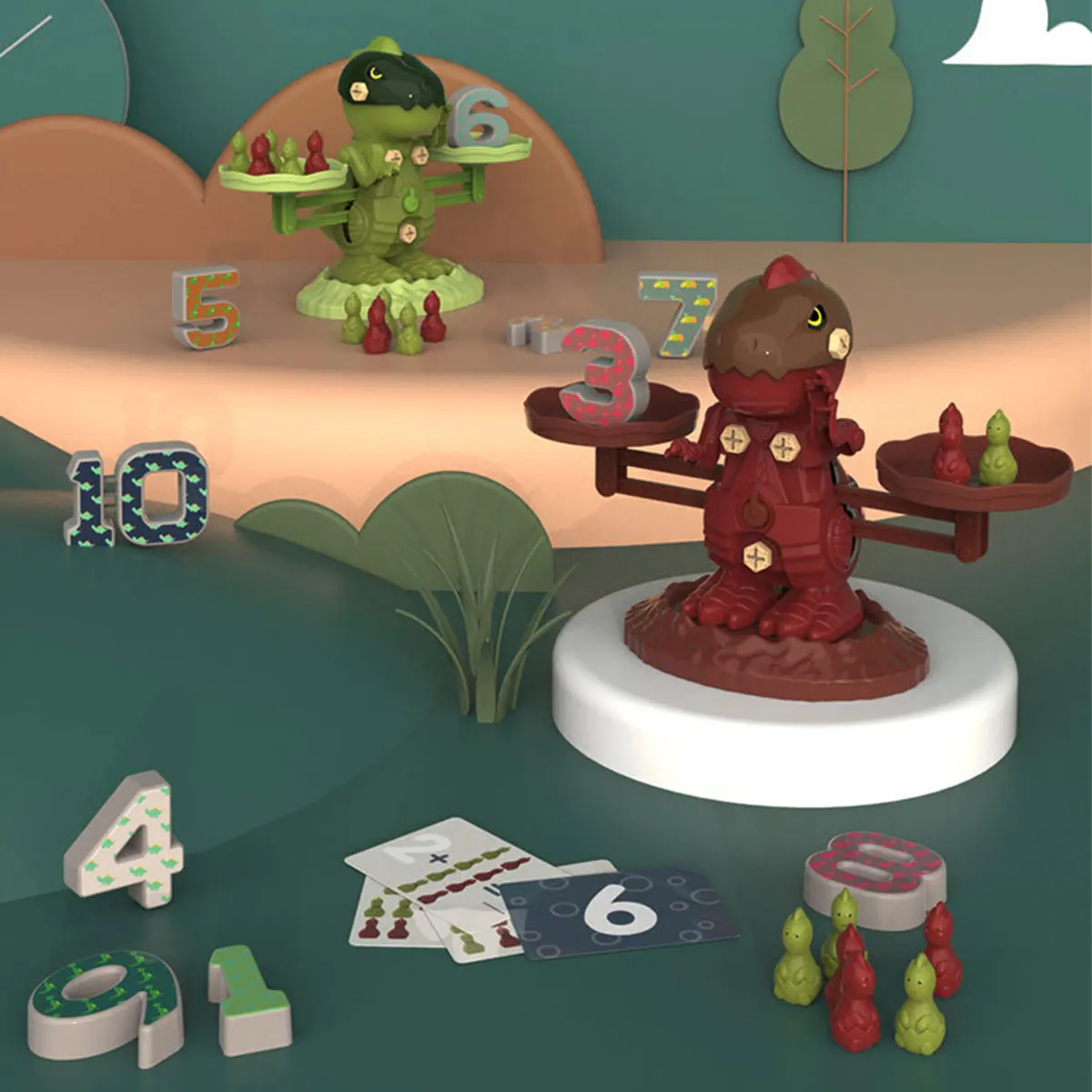 

42 шт., Математические Игрушки для раннего развития