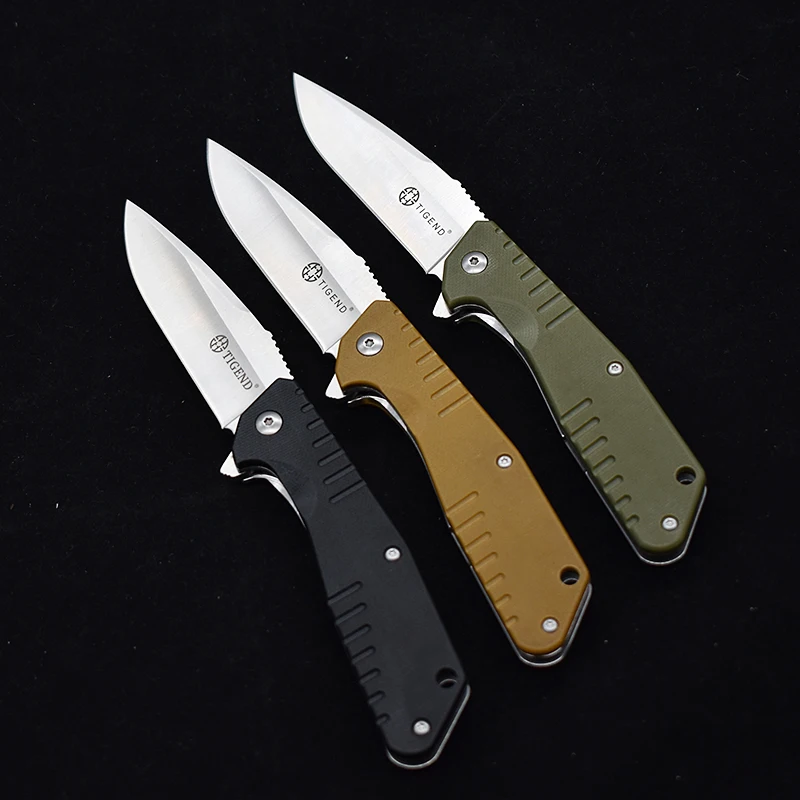 Складной нож TIGEND 1815 8Cr13MoV карманный для фруктов уличные портативные военные ножи