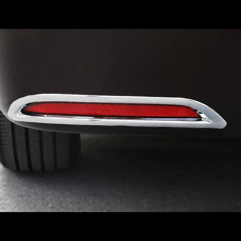 Для Buick GL8 2017 2020 2 шт. ABS Хромированная Автомобильная задняя противотуманная фара