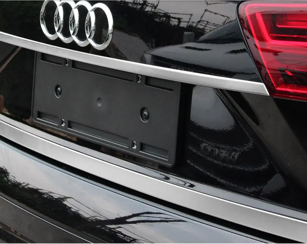 Автомобильная задняя дверь из нержавеющей стали рама багажника Нижняя пластина