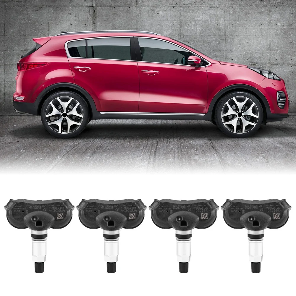 Автомобильный датчик TPMS 4 шт. для Hyundai ix35 2014-2015 (Low-Line) 2010 - 2015 2011 2012 Kia Sportage 52933-2S410
