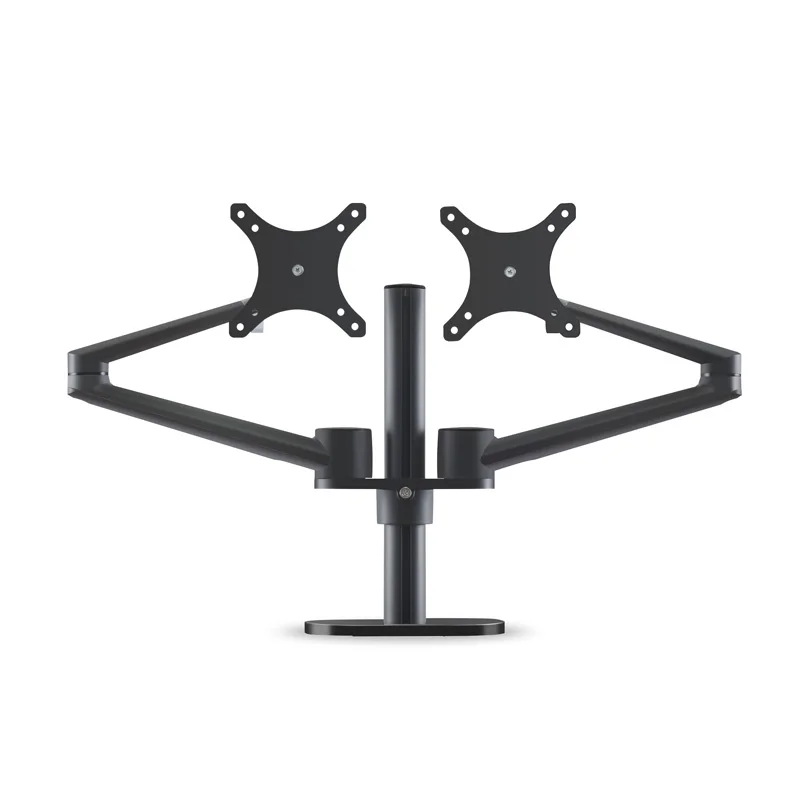 Настольная подставка LARICARE с двойным монитором вращающаяся и регулируемая по