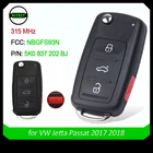 Пульт дистанционного управления DIYKEY MQB 5K0837202BJ для VW VolksWagen Jetta Passat 2017 2018 315 МГц Megamos AES ID88, NBGFS93N 5K0 837 202 BJ