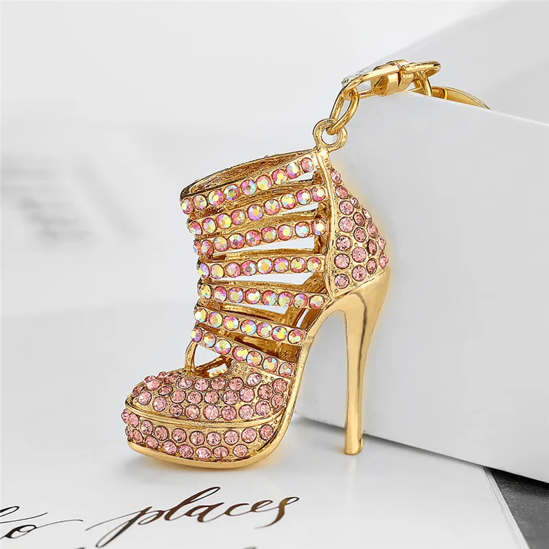 Europe and the United States exaggerated trend alloy high heels keychain pendant ladies bag car | Украшения и аксессуары