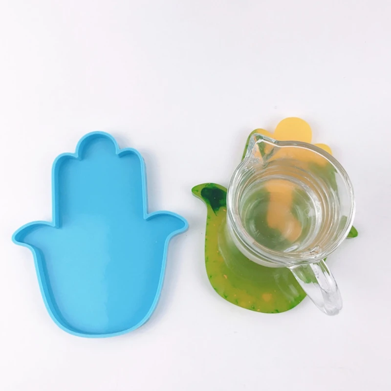 

Corn Coaster Epoxy Resin Mold Cup Mat Casting Silicone Mould DIY Crafts Home Decorations Casting Tools