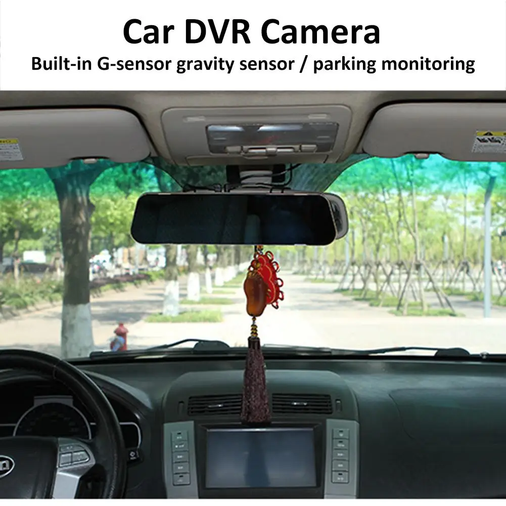 4 3 дюймовый экран 6G Glass Len автомобильный проигрыватель с двойным объективом