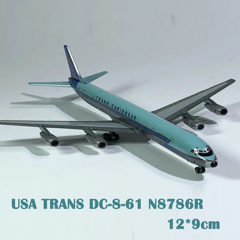 1:500 оригинапосылка американские авиалинии TRANS DC 8 61 пассажирский самолет