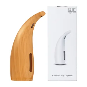 Автоматический диспенсер для мыла с имитацией под дерево, 300 мл