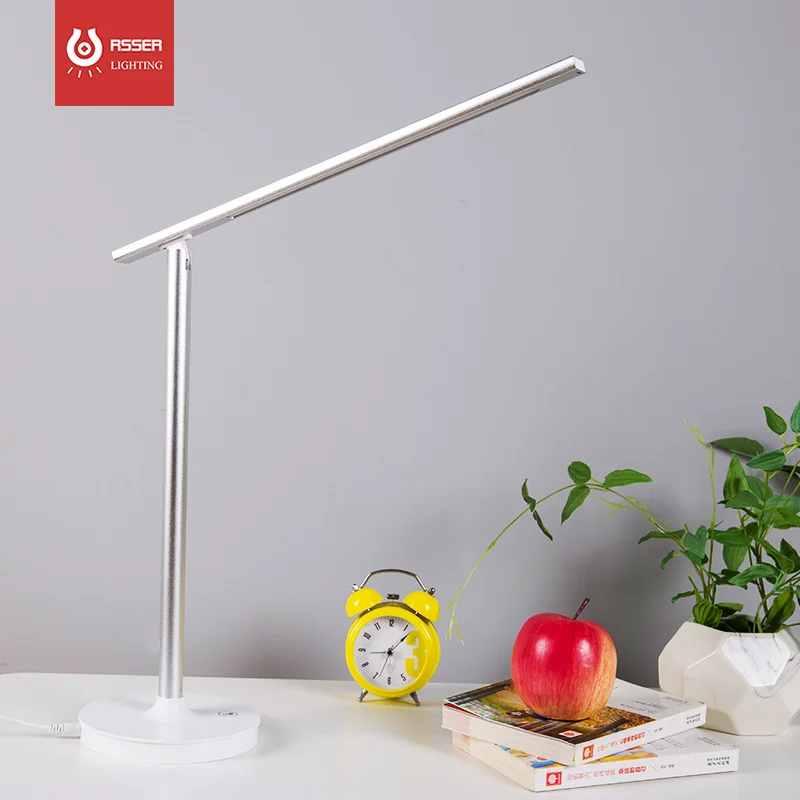 Высококачественная Светодиодная настольная лампа из алюминиевого сплава и USB