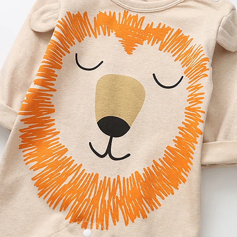 2020 детские комбинезоны с длинными рукавами Комбинезон для новорожденных