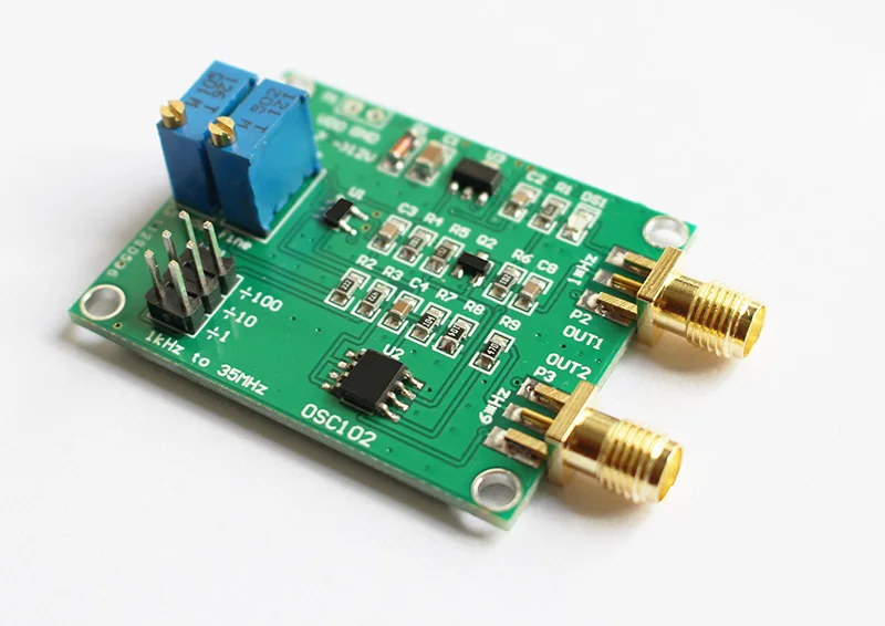 High Precision 1kH to 210MHz Adjustable RF Signal Generator One Time Six Times Clock Pulse Frequency TTL Output | Инструменты