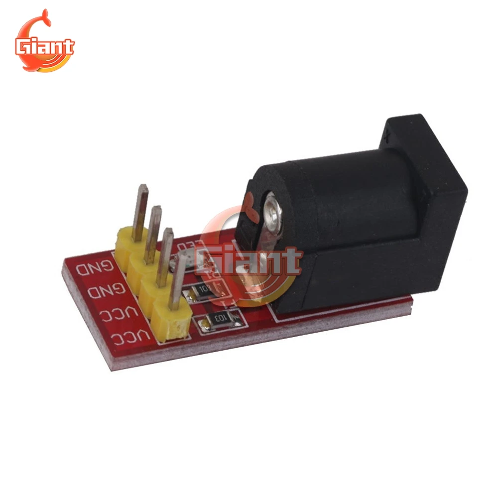 5.5mm x 2.1mm DC Jack Socket Plug Module DC-DC Power Supply Adapter Plate PCB Board DIY 5.5 Connector For Arduino | Обустройство дома