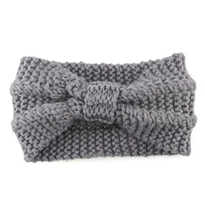 A-light grey Женские зимние шапки, шерстяная одноцветная кепка для защиты ушей, модная зимняя вязаная шапка, женские шапочки, аксессуары для волос - Цвет: A-light grey