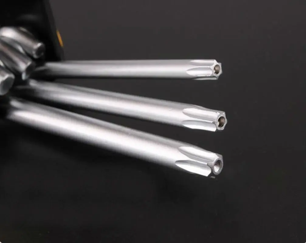 Шестигранный комплект портативный складной 8 комплектов цветок сливы оптом