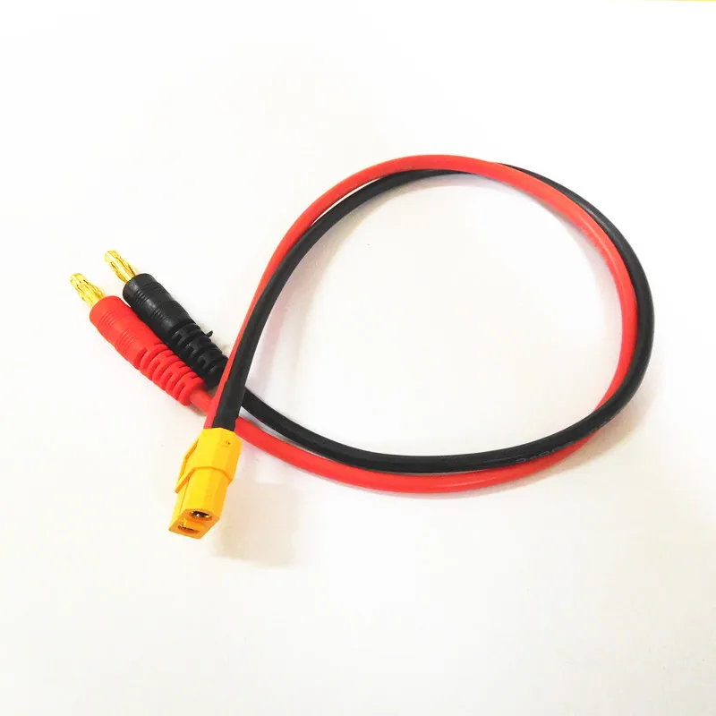Гнездо XT60 до 4 0 мм Пуля банан Коннектор силиконовый провод кабель-переходник для
