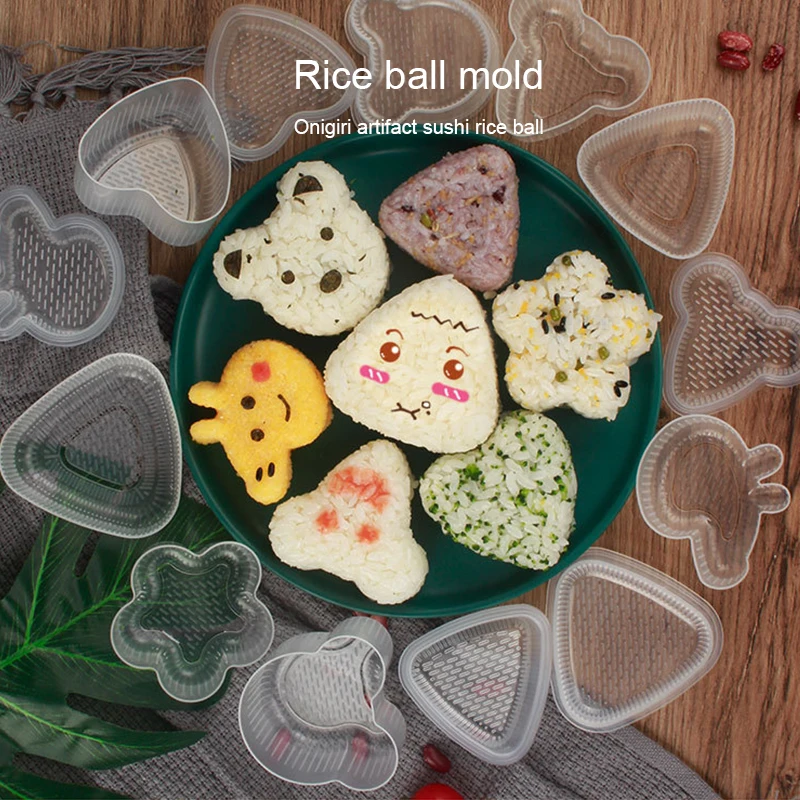 Кухонные гаджеты Onigiri набор для суши роллов и форма треугольная Сделай Сам