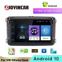 joyincar 2 din car multimedia gps navigation stereo autoradio player for vw touran caddy t5 multivan sharan 2din android radio