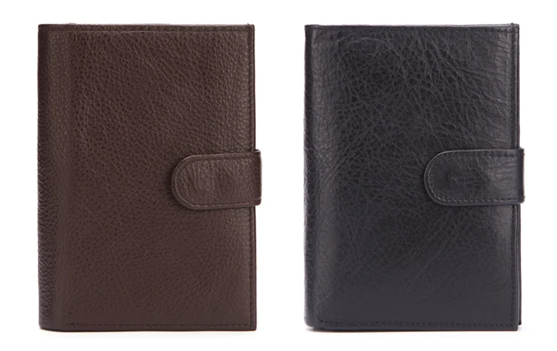 Натуральная кожа Для мужчин кошелек Чехол заграничного паспорта Обложка для