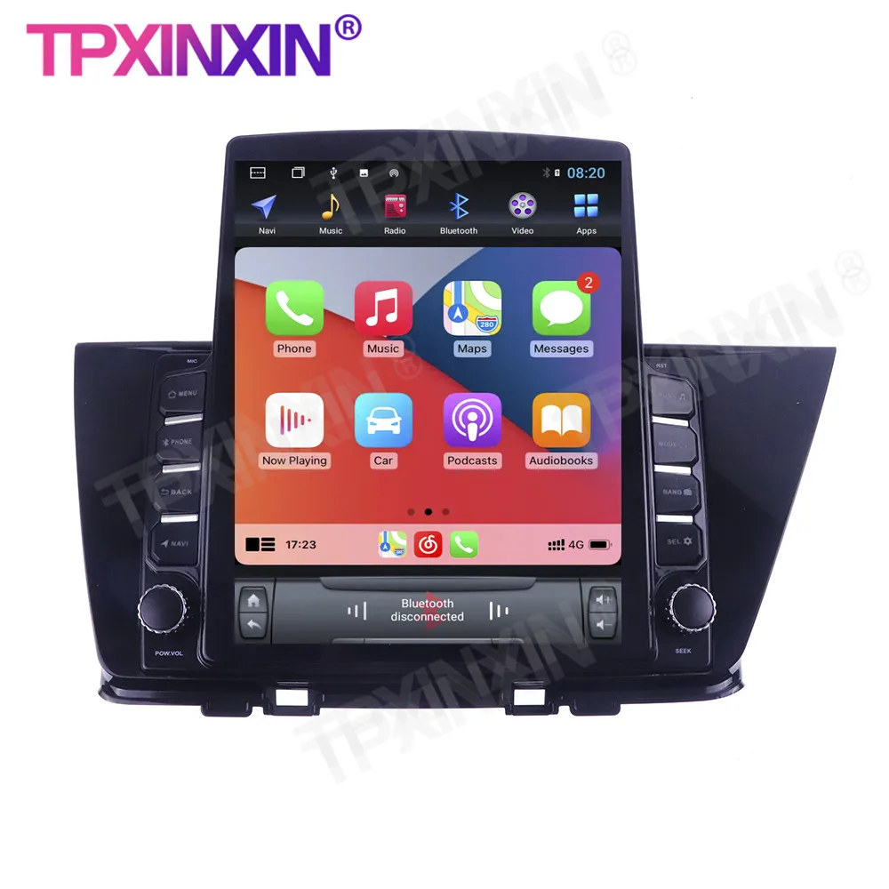 구매 기아 니로 2016 + 테슬라 스크린 128G 안드로이드 10.0 GPS 자동차 멀티미디어 플레이어 헤드 유닛 오디오 라디오 네비게이션 무선 카플레이 IPS