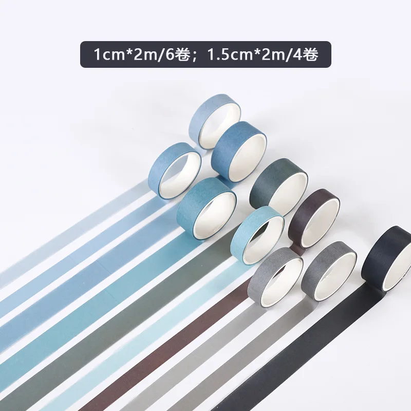 10 рулонов/набор васи лента клейкая маскирующая васитапы kawaii Наклейки papeleria милые