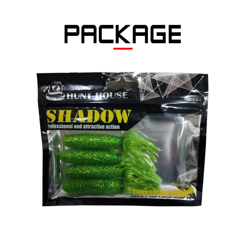 Hunthouse 10 см 10 г жира закуска Ика Мягкая приманка 4 шт./пакет easy shiner от shad приманки силиконовые leurre souple Рыбалка Катушка черный Бас окунь Судак приманки