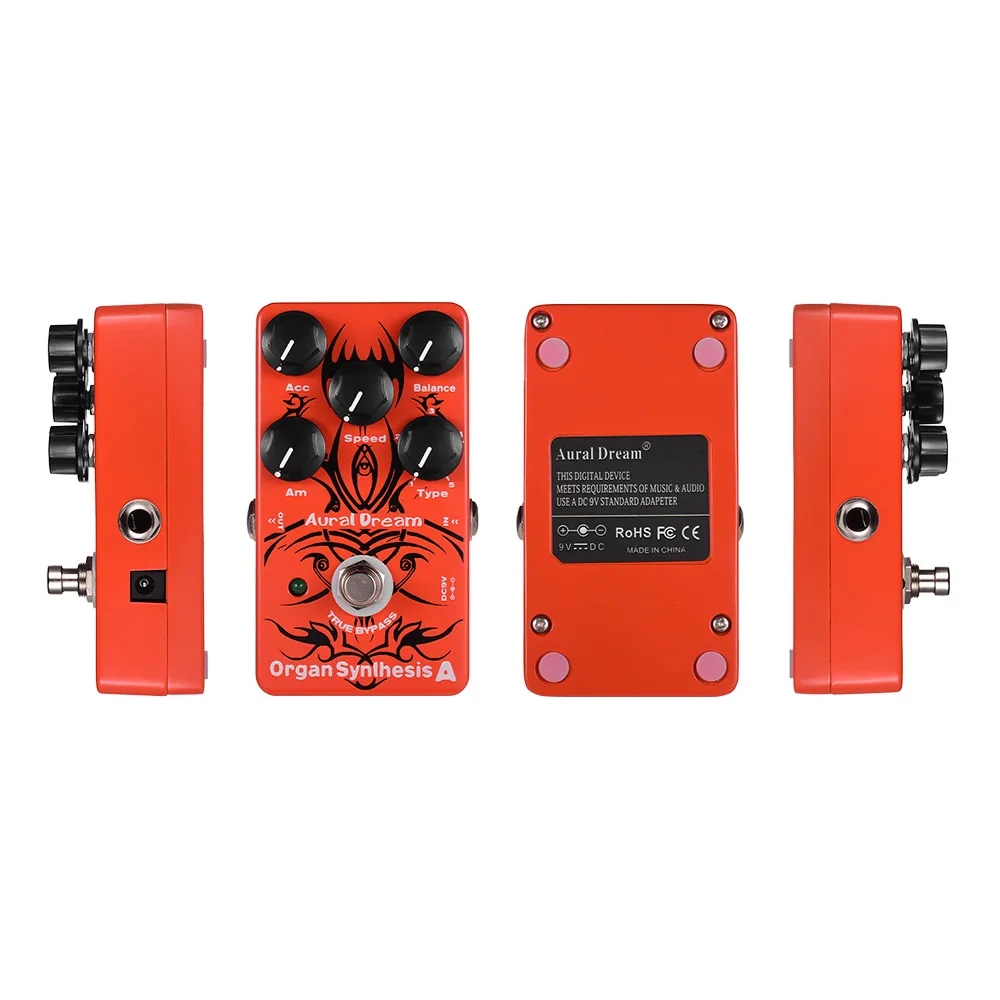 

Aural Dream Organ Synthesis A Electric Guitar Effects Pedal with Rock Blues Rockband Organ True Bypass Single Effects Parts