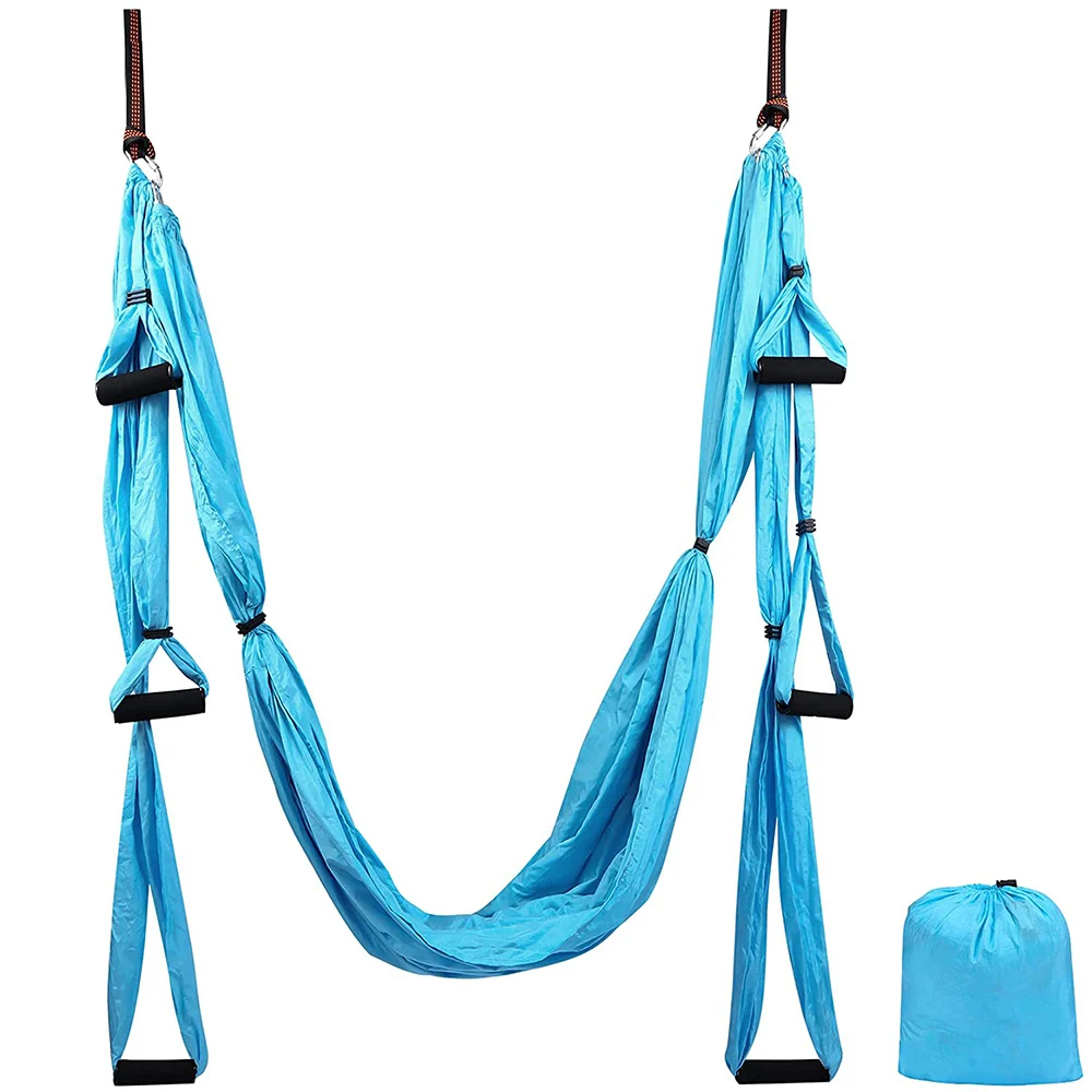 

Aerial Yoga Hammock Inelastic Gym Strength Inversion Anti-Gravity Aerial Traction Swing Yoga Belt