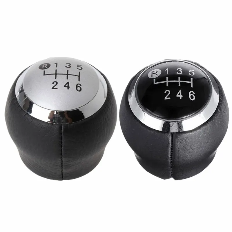

For Toyota Corolla Verso Auris RAV4 2007-2013 Avensis Yaris 5/6 Speed Car Manual Gear Stick Modified BlackSilver Gear Shift Knob
