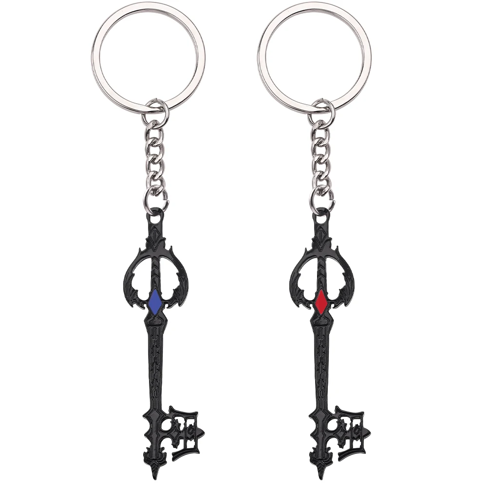 Брелок для косплея из цинкового сплава Kingdom Hearts Sara Oblivion Black|Брелоки| |