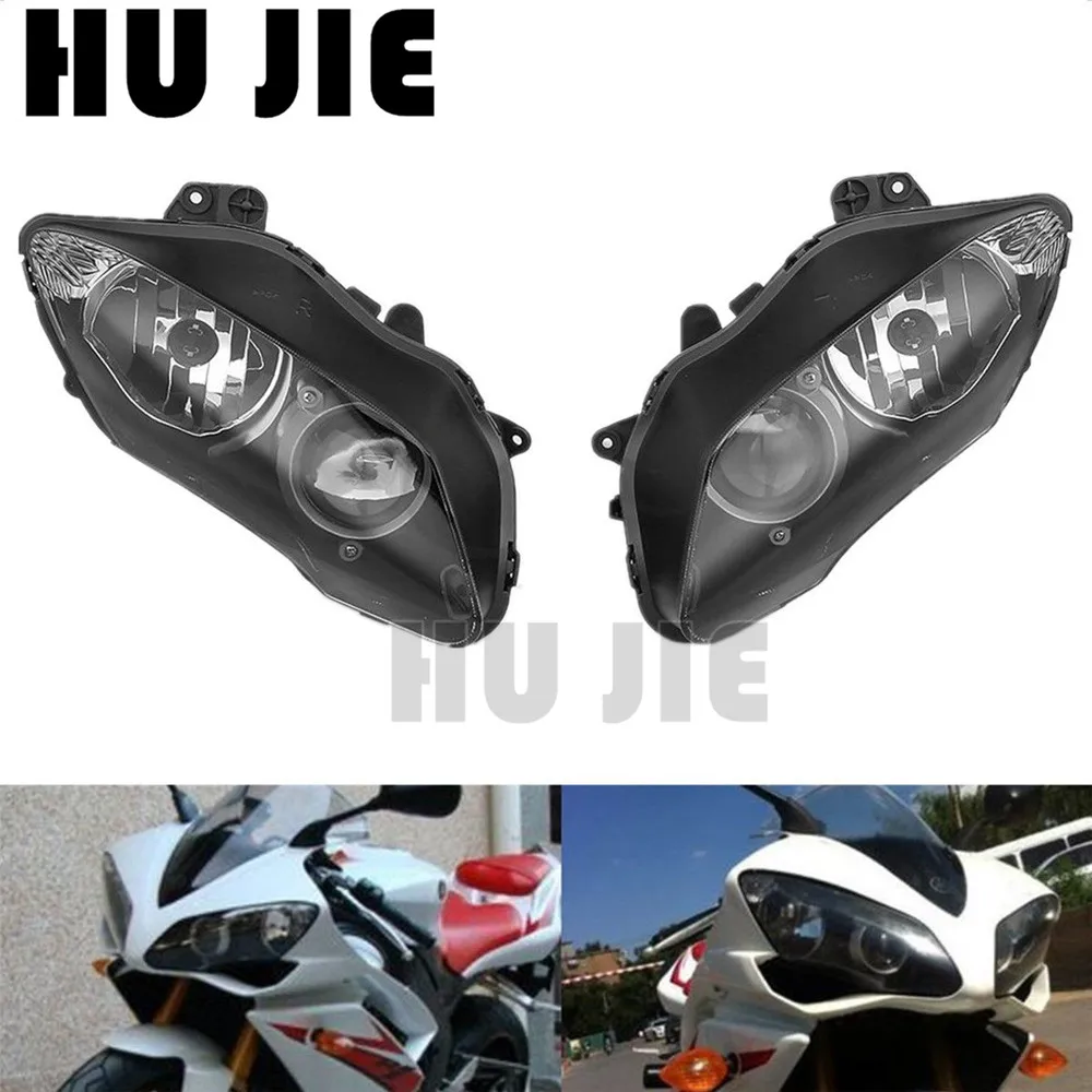 Передние фары для мотоцикла головной свет лампы Yamaha YZF-R1 YZF R1 2007-2008 07 08 фара |
