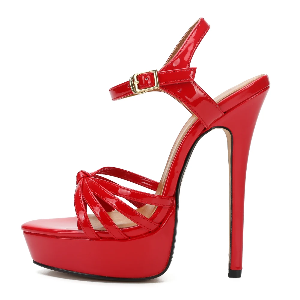 CDTS zapatos mujer; большие US14, 15, 16, 17, лето на платформе, на шпильке, туфли на каблуке 16 см; босоножки на высоком тонком каблуке женские вечерние открытый носок туфли-лодочки на каблуке
