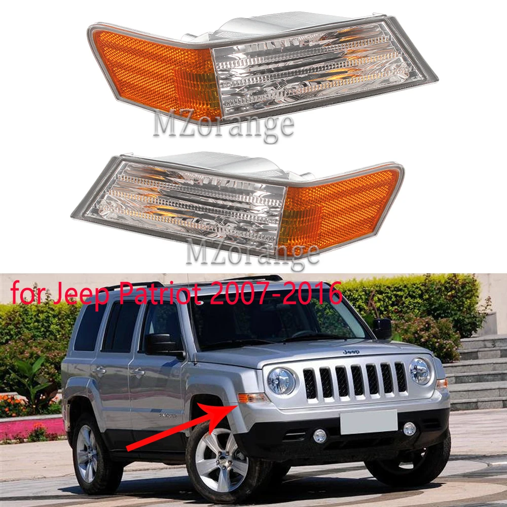 Приставной угловой светильник s туман для Jeep Patriot 2007 2016 передние противотуманные