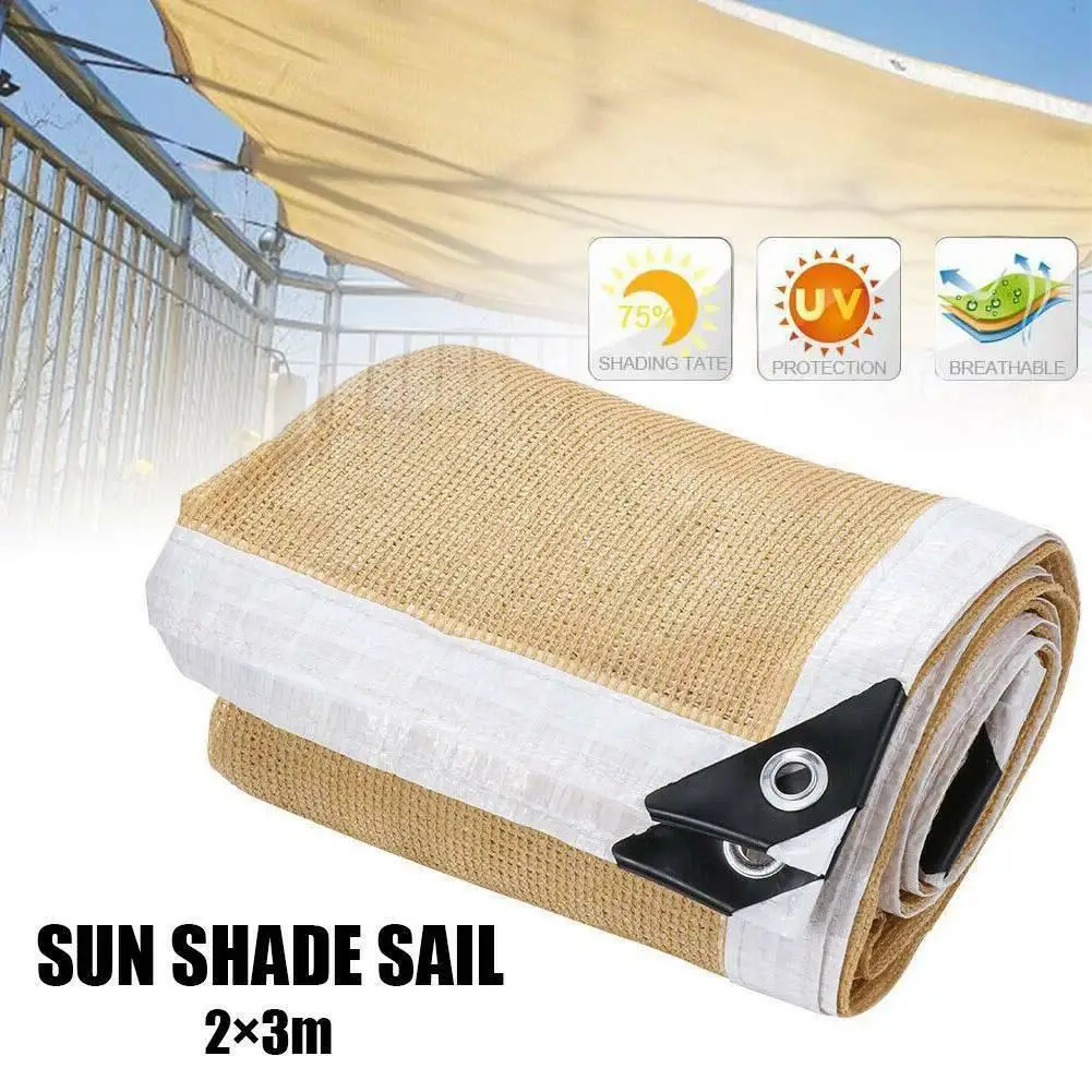 

New Shade Sail Square Anti-UV Sun Shade Net Outdoor Canopy Garden Patio Sun Pool Shade Sail Camping Sun Shade Net
